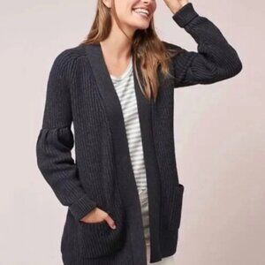 Anthropologie Knitted & Knotted Majella Chunky Knit Cardigan Size XS